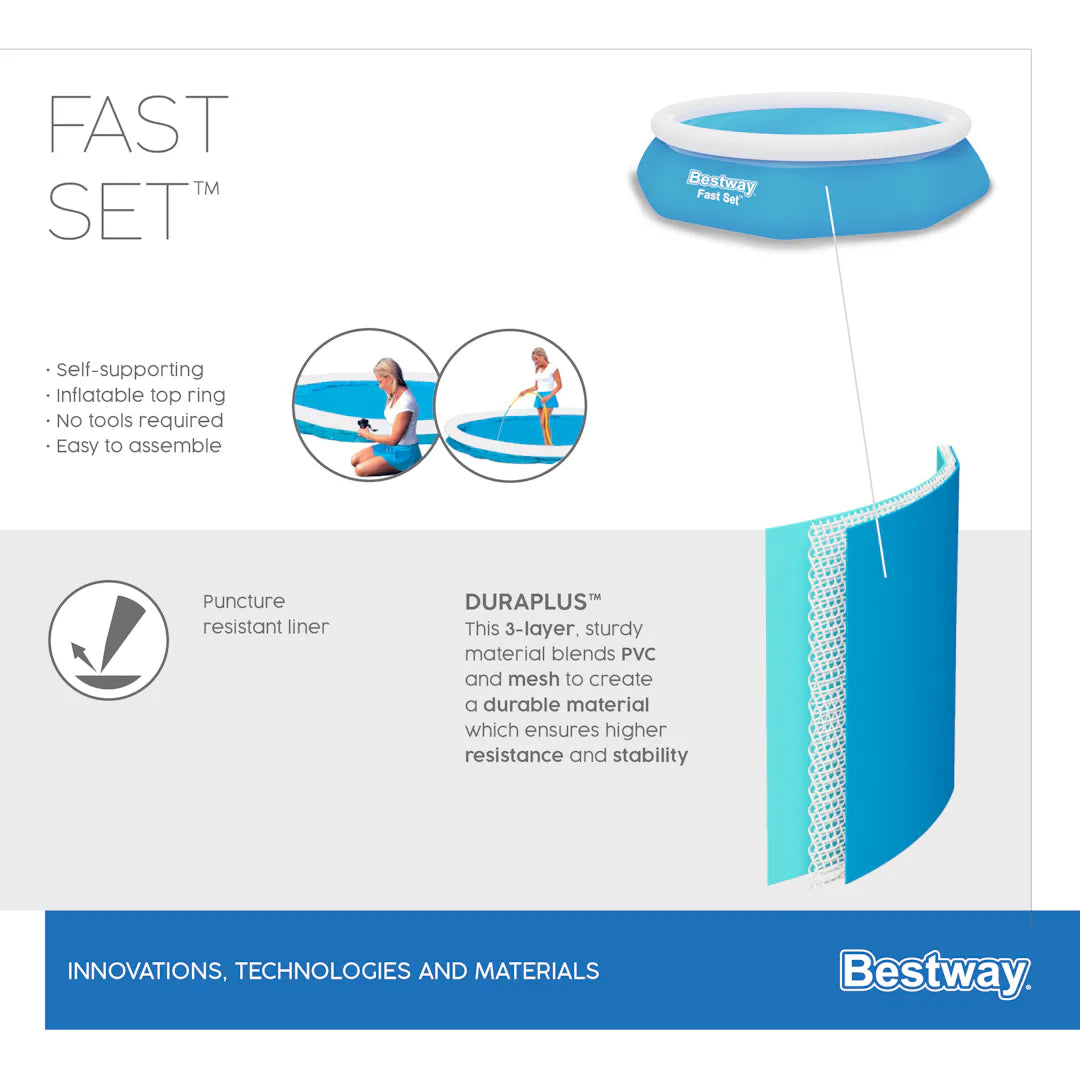 BESTWAY Piscine Fast Set