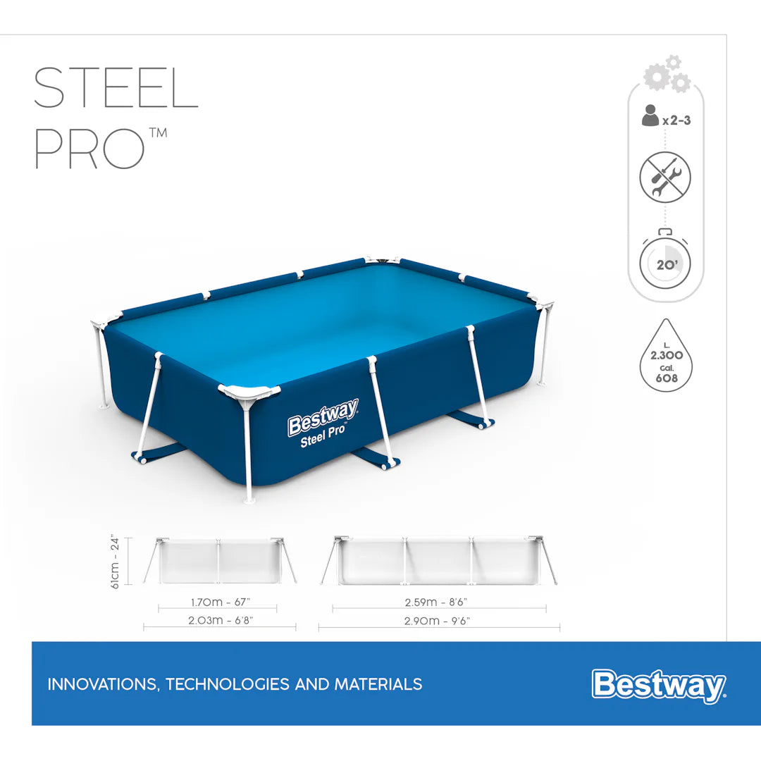BESTWAY Piscine Steel Pro