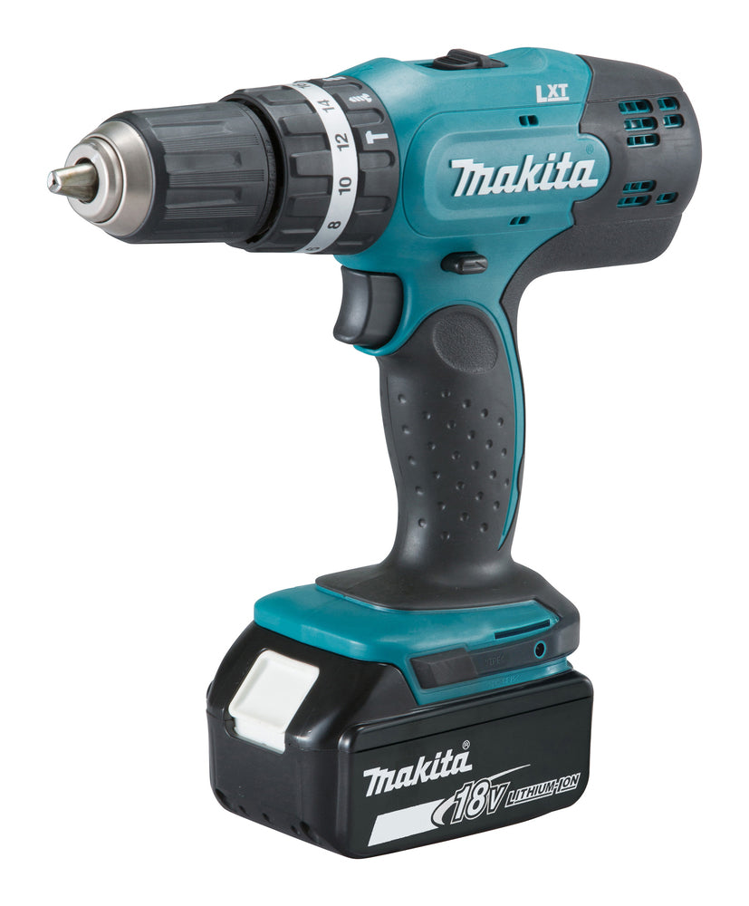 MAKITA - Trapano avvitatore con percussione LXT® - DHP453RFE