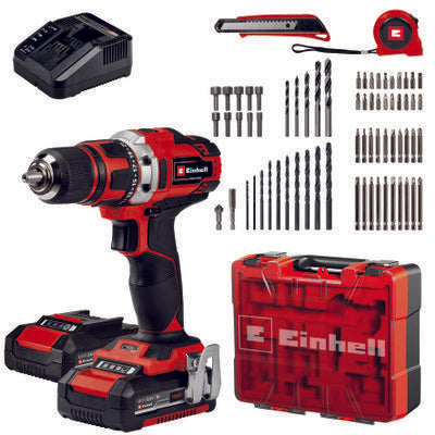 EINHELL - TE-CD 18/40 Li +69 Kit (2x2,0 Ah)